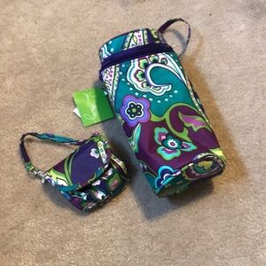 Vera Bradley nook and bottle carriers - 2 pieces